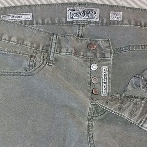 mens lucky brand 110 skinny stretch canvas